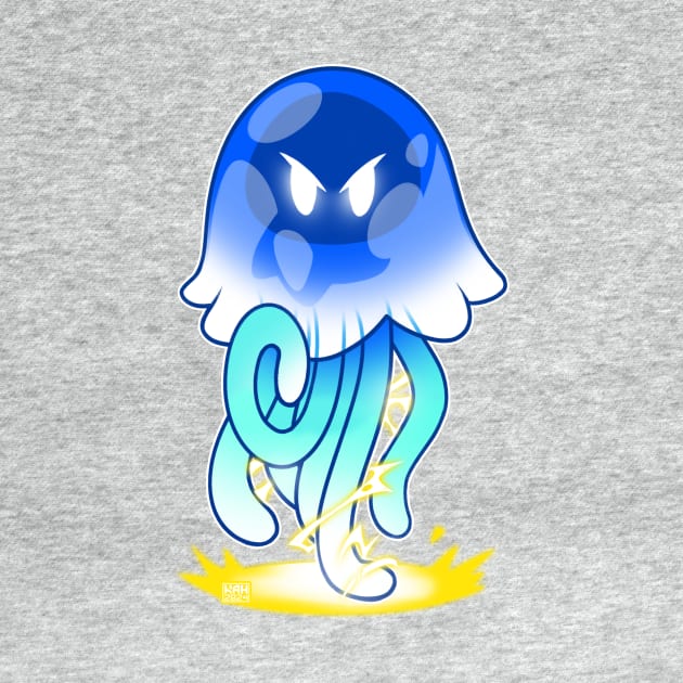 Blue Jellyfish by MrHinkleDraws